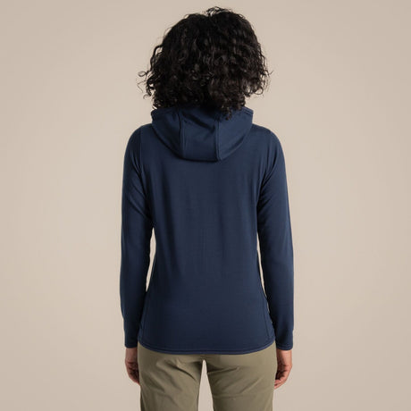 Craghoppers NosiLife Afia Hooded Slim Fit Jacket in Blue Navy