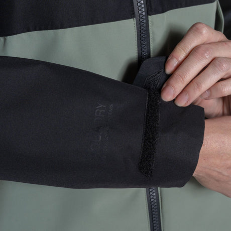 Craghoppers Womens Rosario Waterproof AquaDry Jacket in Black / Sage