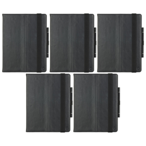 5x Cygnett Nano Grip 10.1" Universal Tablet Folio Case Bulk Pack - Black (Stand Cover)