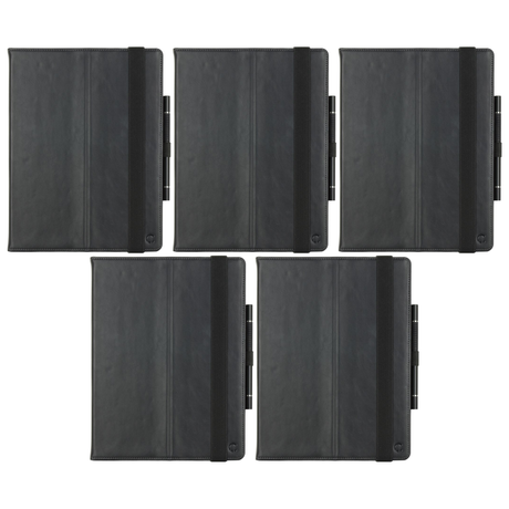 5x Cygnett Nano Grip 10.1" Universal Tablet Folio Case Bulk Pack - Black (Stand Cover)