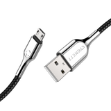 Cygnett 2-Metre Armoured Micro to USB-A Cable in Black