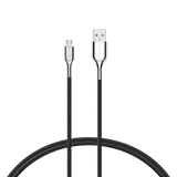 Cygnett 2-Metre Armoured Micro to USB-A Cable in Black