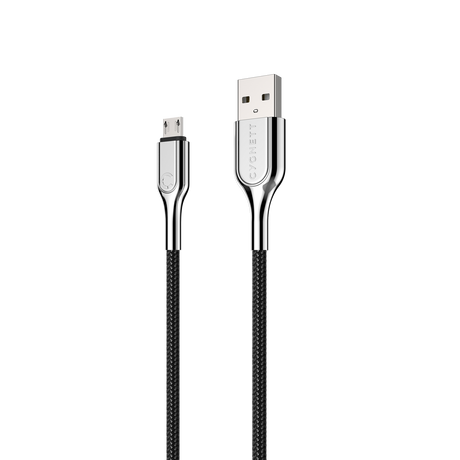 5x Cygnett 2-Metre Armoured Micro to USB-A Cable in Black (Bulk Pack)