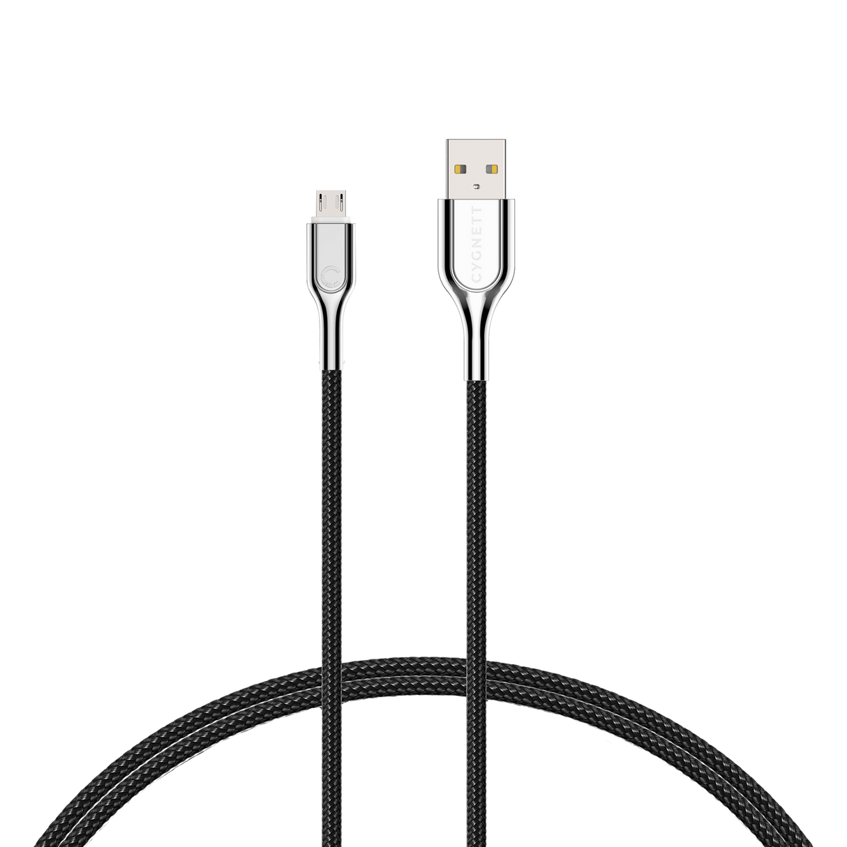 Cygnett 2-Metre Armoured Micro to USB-A Cable in Black