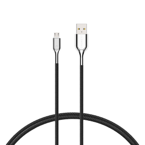 Cygnett 2-Metre Armoured Micro to USB-A Cable in Black