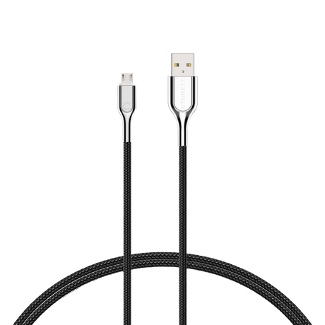 Cygnett 2-Metre Armoured Micro to USB-A Cable in Black