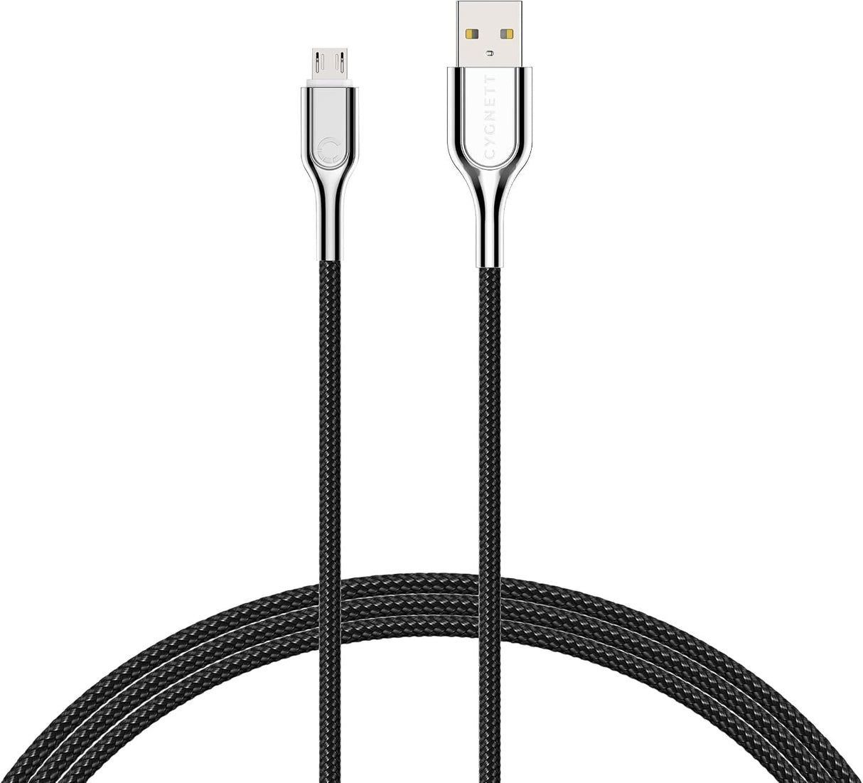 Cygnett 3-Metre Armoured Micro to USB-A Cable in Black