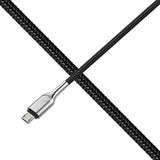 Cygnett 3-Metre Armoured Micro to USB-A Cable in Black