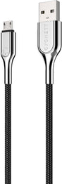 Cygnett 3-Metre Armoured Micro to USB-A Cable in Black