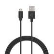 Cygnett 2-Metre Essentials Micro USB to USB-A Cable in Black