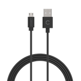 Cygnett 2-Metre Essentials Micro USB to USB-A Cable in Black
