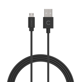 Cygnett 2-Metre Essentials Micro USB to USB-A Cable in Black