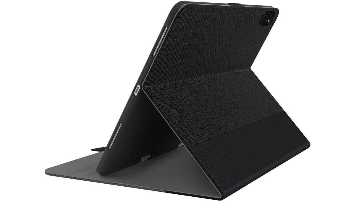 Cygnett TekView Case iPad Pro 12.9 Gen 3/4/5/6 Folio Stand Pencil Holder Sleep/Wake in Grey/Black
