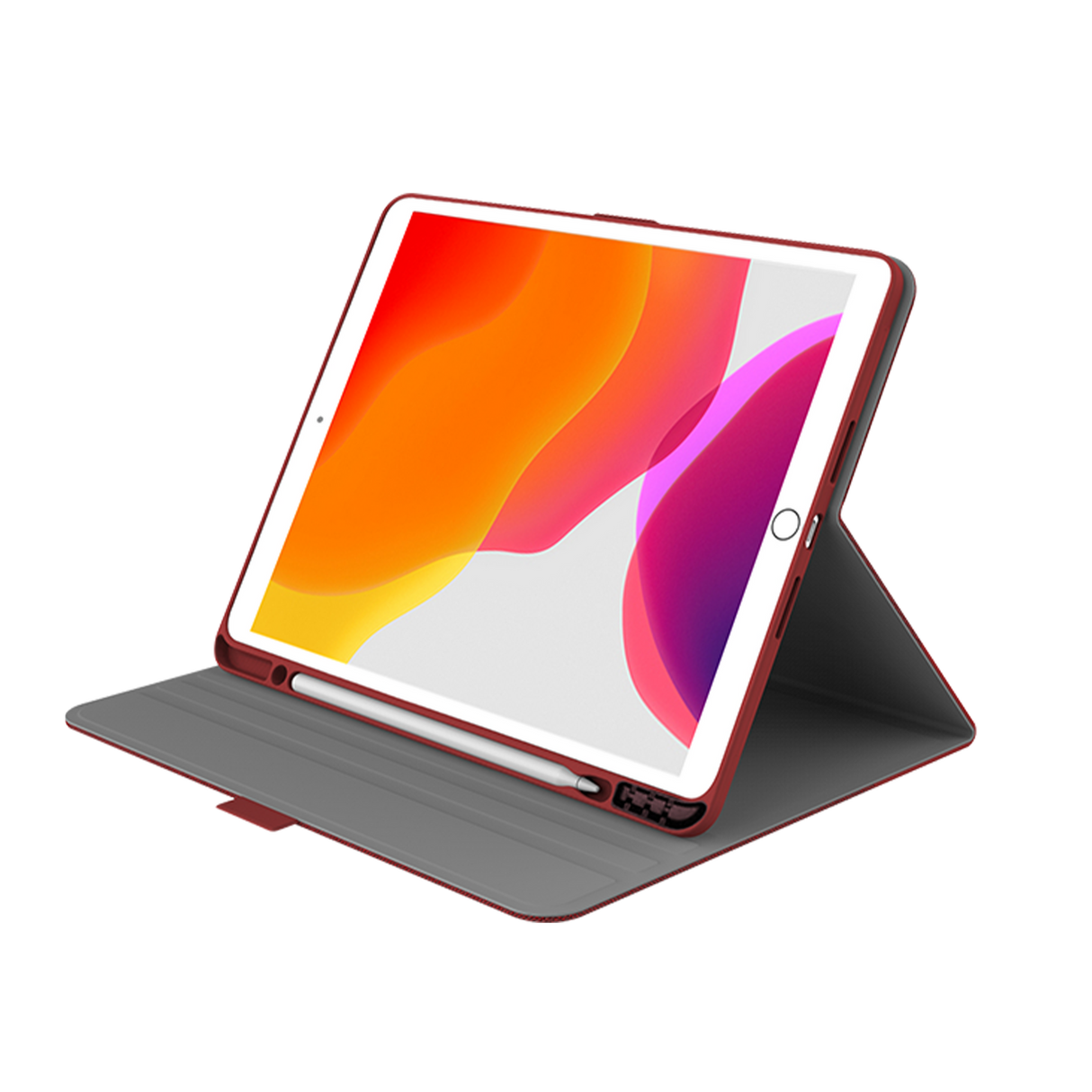 Cygnett TekView Slimline Protective Case for Apple iPad 10.2 in Red/Red