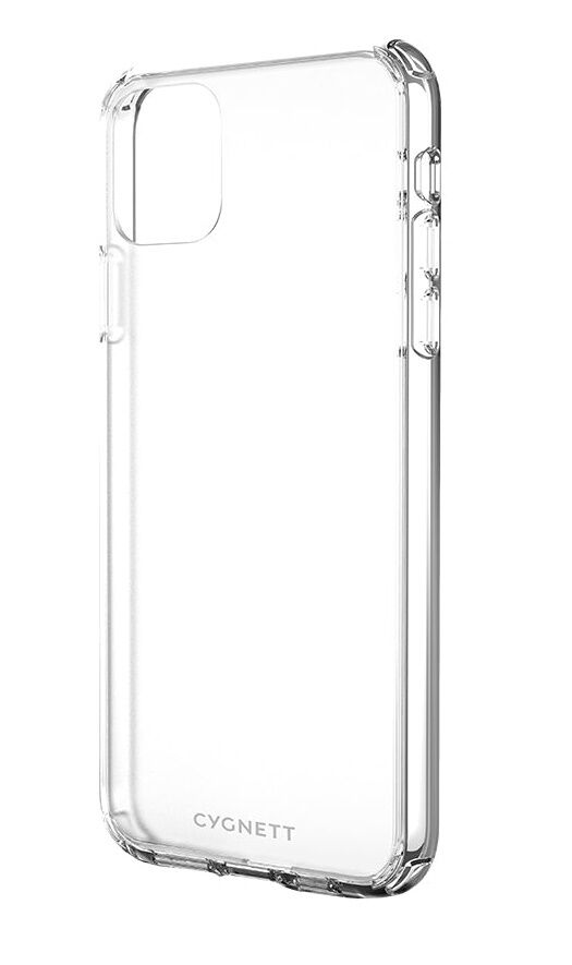 Cygnett AeroShield Case iPhone 12 / 12 Pro Clear Slim Shock Absorbent Anti-Bacterial Cover in Crystal
