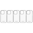 5x Cygnett AeroShield Slim Phone Case for iPhone 13 Pro Bulk Pack - Clear