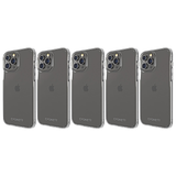 5x Cygnett AeroShield Phone Case for iPhone 13 Pro Max Bulk Pack - Clear