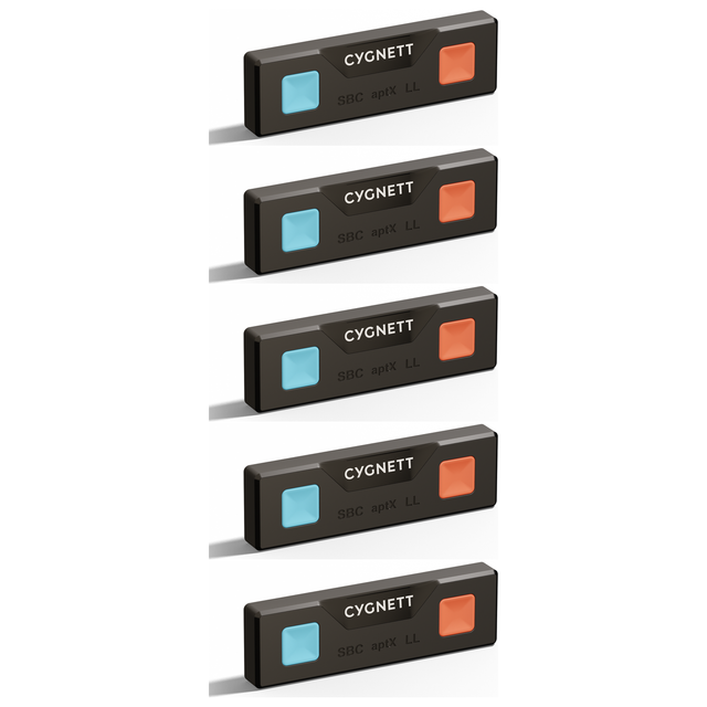 5x Cygnett Wireless Bluetooth USB-C Audio Adapter for Nintendo Switch (Bulk Pack)