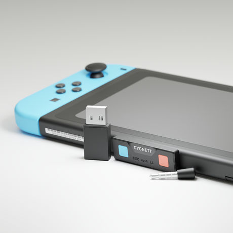 Cygnett Wireless Bluetooth USB-C Audio Adapter for Nintendo Switch