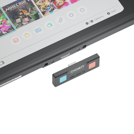 Cygnett Wireless Bluetooth USB-C Audio Adapter for Nintendo Switch
