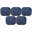 5x Cygnett TekView Airpods 3rd Gen Protective Case for Headphones in Navy/Blue (Bulk Pack)