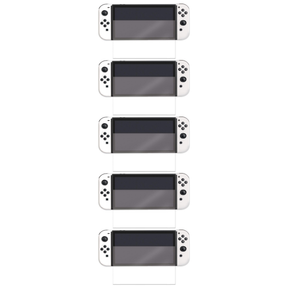 5x Cygnett DragonShield Tempered Glass Screen Protector for Nintendo Switch OLED Bulk Pack - Clear