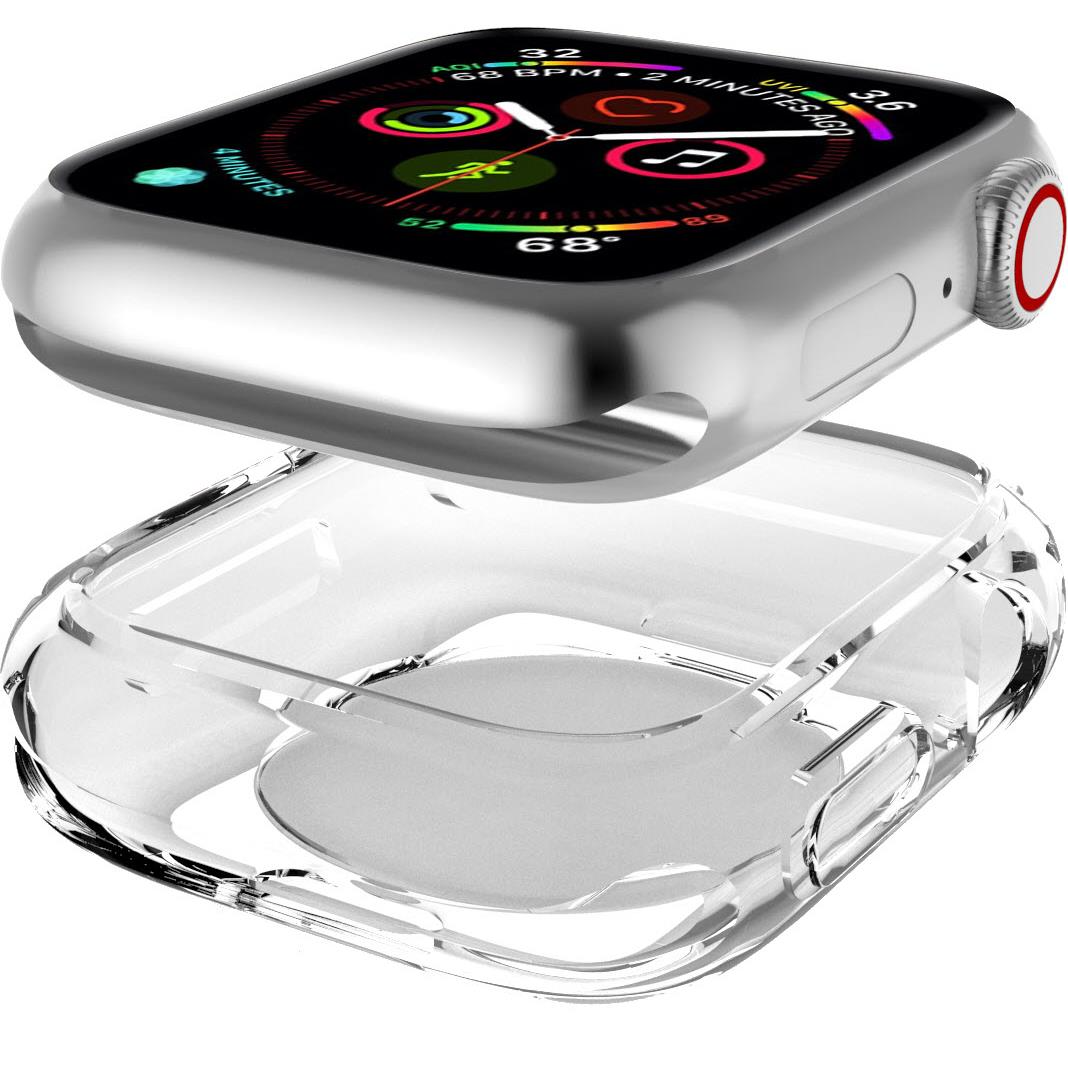 Cygnett AeroFlex Frame for Apple Watch Series 7/8/9 41mm - Clear