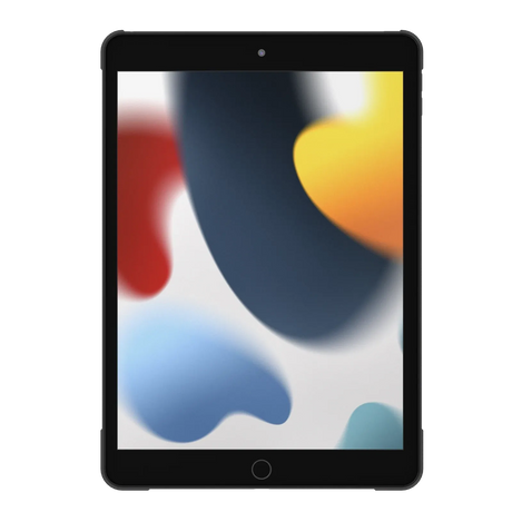 Cygnett AeroStand Case iPad 10.2 Magnetic Stand Slim Protective Cover Case in Clear