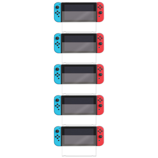 5x Cygnett DragonShield Tempered Glass Screen Protector for Nintendo Switch Bulk Pack - Clear