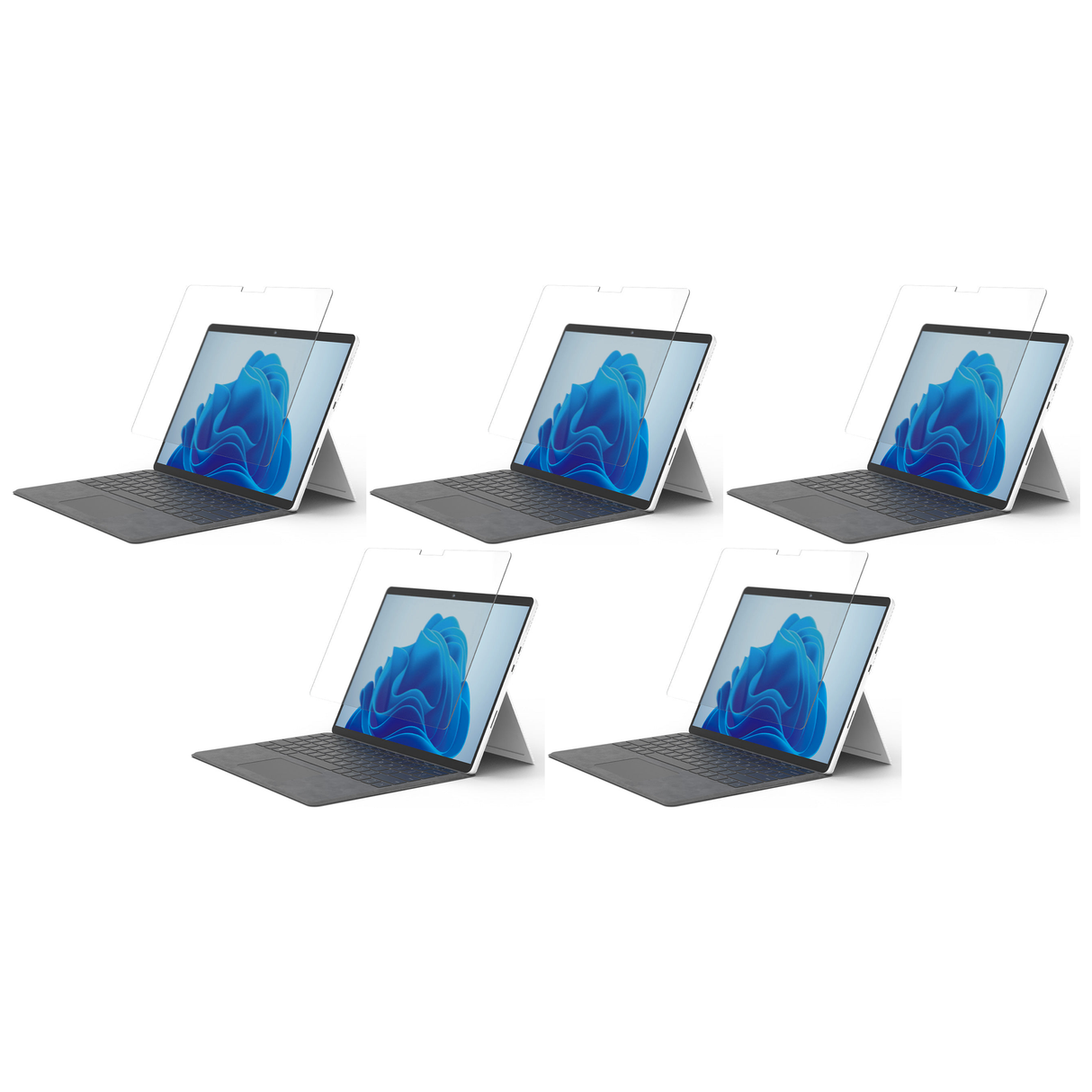 5x Cygnett OpticShield 2.5D Tempered Glass Screen Protector Microsoft for Surface Pro 8 (Bulk Pack)