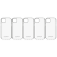 5x Cygnett AeroShield Phone Case for iPhone 14 Plus Bulk Pack - Clear