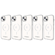 5x Cygnett AeroMag MagSafe Phone Case for iPhone 14 Plus Bulk Pack - Clear