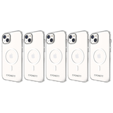 5x Cygnett AeroMag MagSafe Phone Case for iPhone 14 Plus Bulk Pack - Clear