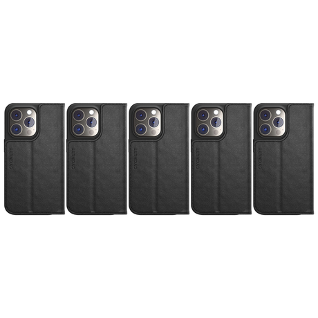 5x Cygnett UrbanWallet Phone Case for iPhone 14 Pro Bulk Pack - Black (Card Slots)
