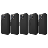 5x Cygnett TekView Case for iPhone 12 Pro Max, 13 Pro Max, 14 Plus and 14 Pro Max Bulk Pack - Black