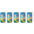 5x Cygnett OpticShield Tempered Glass Screen Protector for iPhone 14 Pro Bulk Pack - Clear