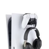 Cygnett Charge & Play for Playstation PS5 Dual Sense Controller Charging Dock + Headset Hook