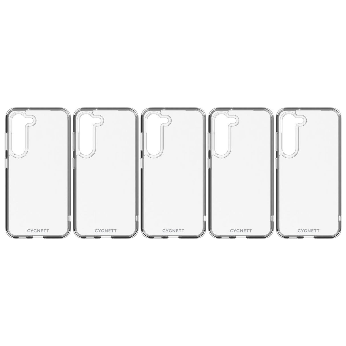 5x Cygnett AeroShield Phone Case for Samsung Galaxy S23 Bulk Pack - Clear