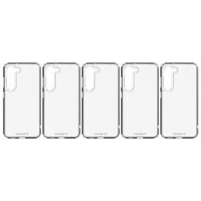 5x Cygnett AeroShield Phone Case for Samsung Galaxy S23 Bulk Pack - Clear