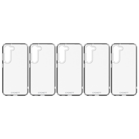 5x Cygnett AeroShield Phone Case for Samsung Galaxy S23 Bulk Pack - Clear