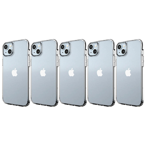5x Cygnett AeroShield Protective Case For Apple iPhone 15 Plus (6.7") in Clear (Bulk Pack)