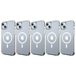 5x Cygnett AeroMag MagSafe Mobile Phone Case For Apple iPhone 15 Plus in Clear (Bulk Pack)