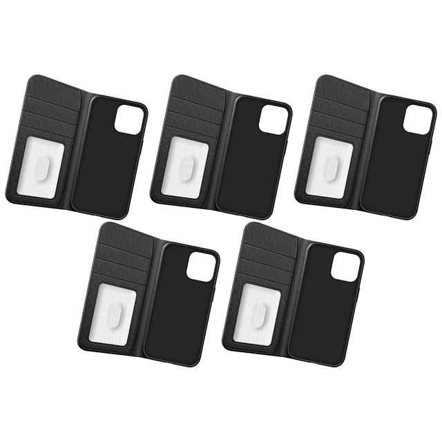 5x Cygnett UrbanWallet Wallet Phone Case For iPhone 15  Pro Bulk Pack - Black