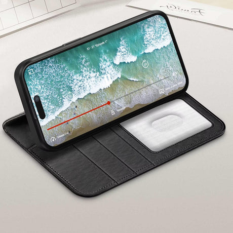 Cygnett UrbanWallet Wallet Phone Case For iPhone 15  Pro - Black