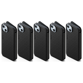 5x Cygnett MagWallet Magnetic Phone Case for iPhone 15 Plus Bulk Pack - Black (Card Slots)