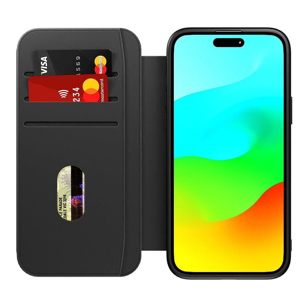 Cygnett MagWallet Magnetic Phone Case for iPhone 15 Plus - Black (Card Slots)