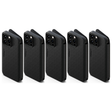 5x Cygnett MagWallet MagSafe Phone Case for iPhone 15 Pro Max Bulk Pack - Black (Card Slots Stand)