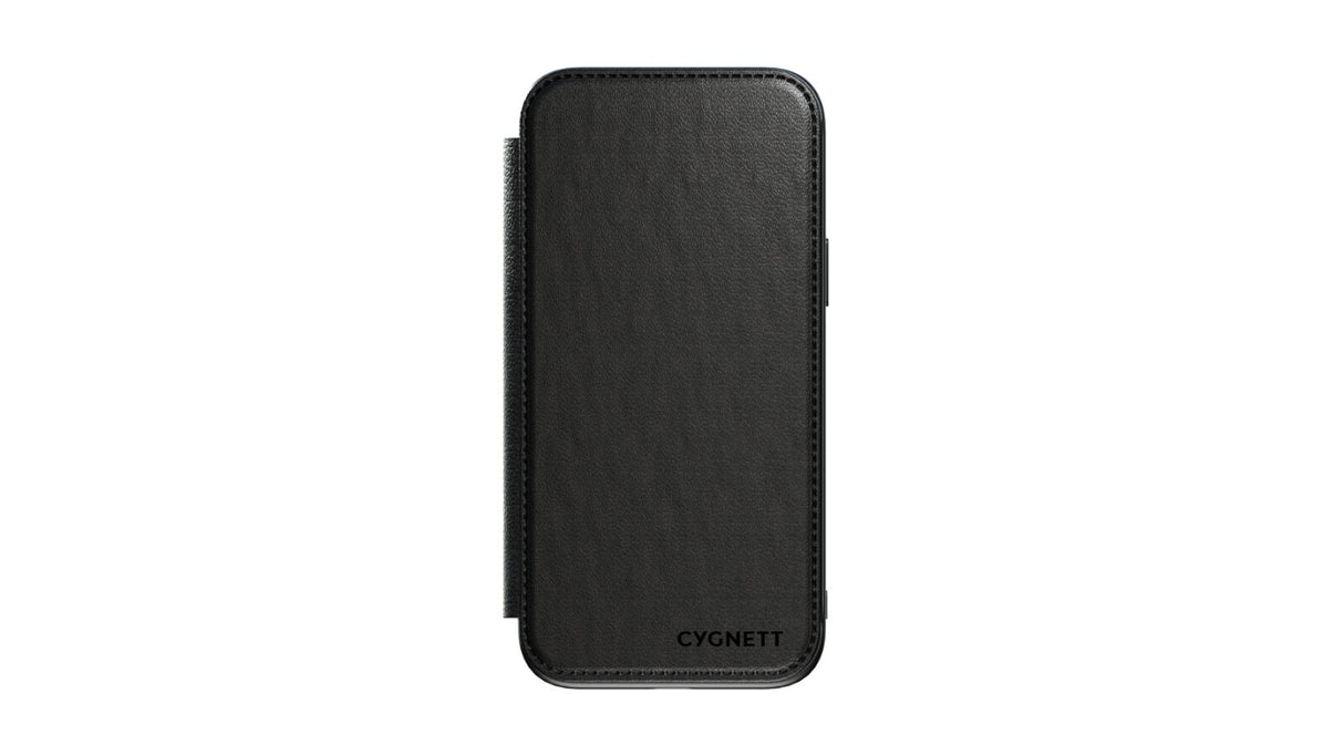 Cygnett MagWallet MagSafe Phone Case for iPhone 15 Pro Max - Black (Card Slots Stand)