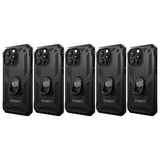5x Cygnett Rugged Protective Case for Apple iPhone 15 Pro Max in Black (Bulk Pack)