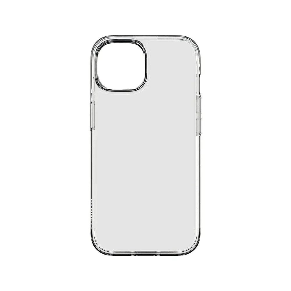 Cygnett Case iPhone 15 Slim Shock Absorbent Anti-Bacterial Recycled Material Cover in Clear